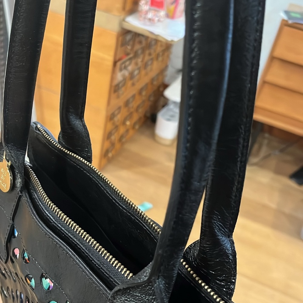 See By Chloe Black Perforated Tote - Picture 8 of 12
